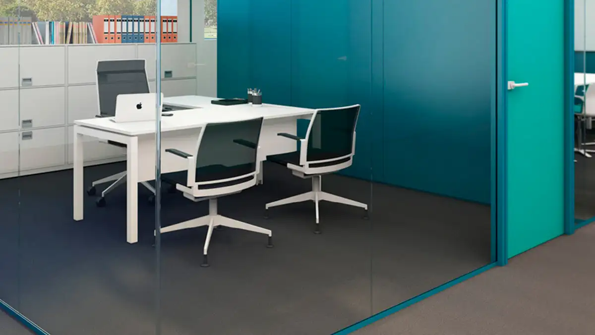 Mampara M92 lacada en verde